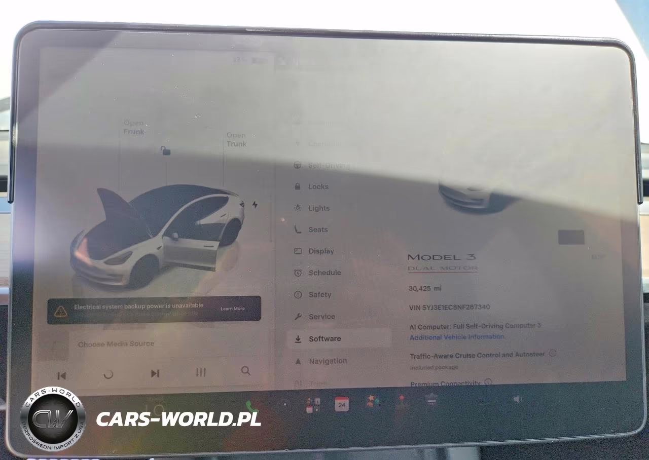 2022 Tesla Model 3 VIN:5YJ3E1EC8NF267340 - 9