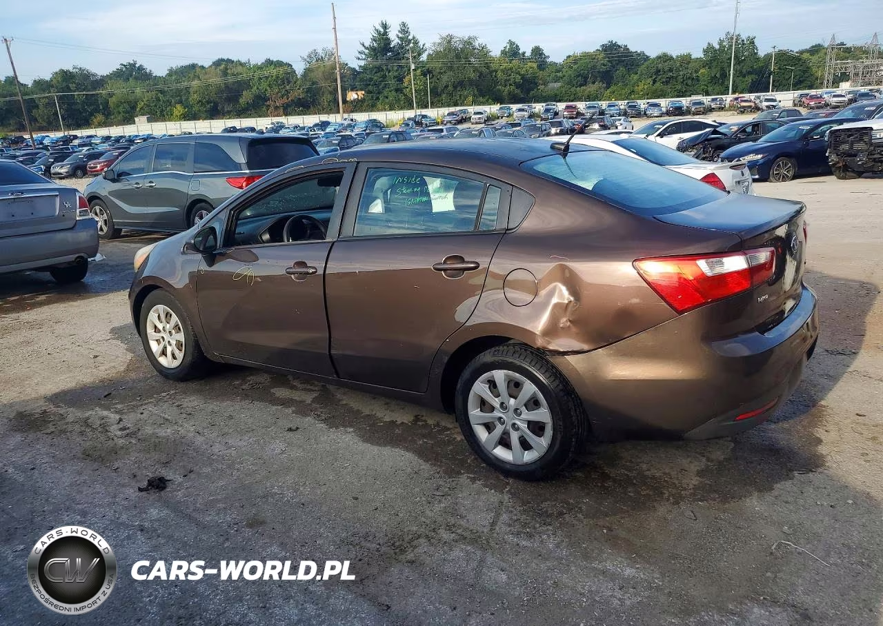 2013 Kia Rio Ex VIN:KNADN4A33D6197569 - 2