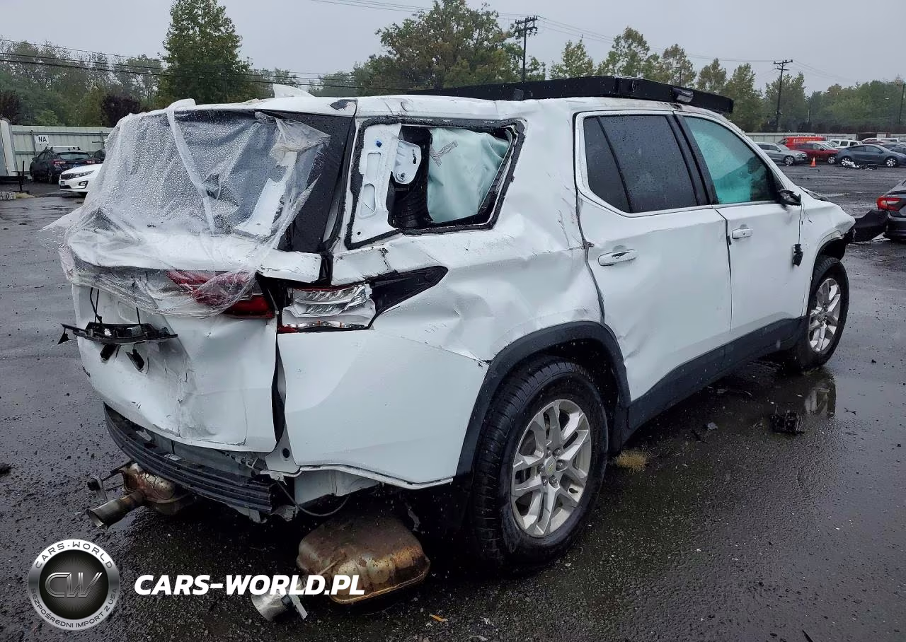 2021 Chevrolet Traverse Ls VIN:1GNEVFKWXMJ172636 - 3
