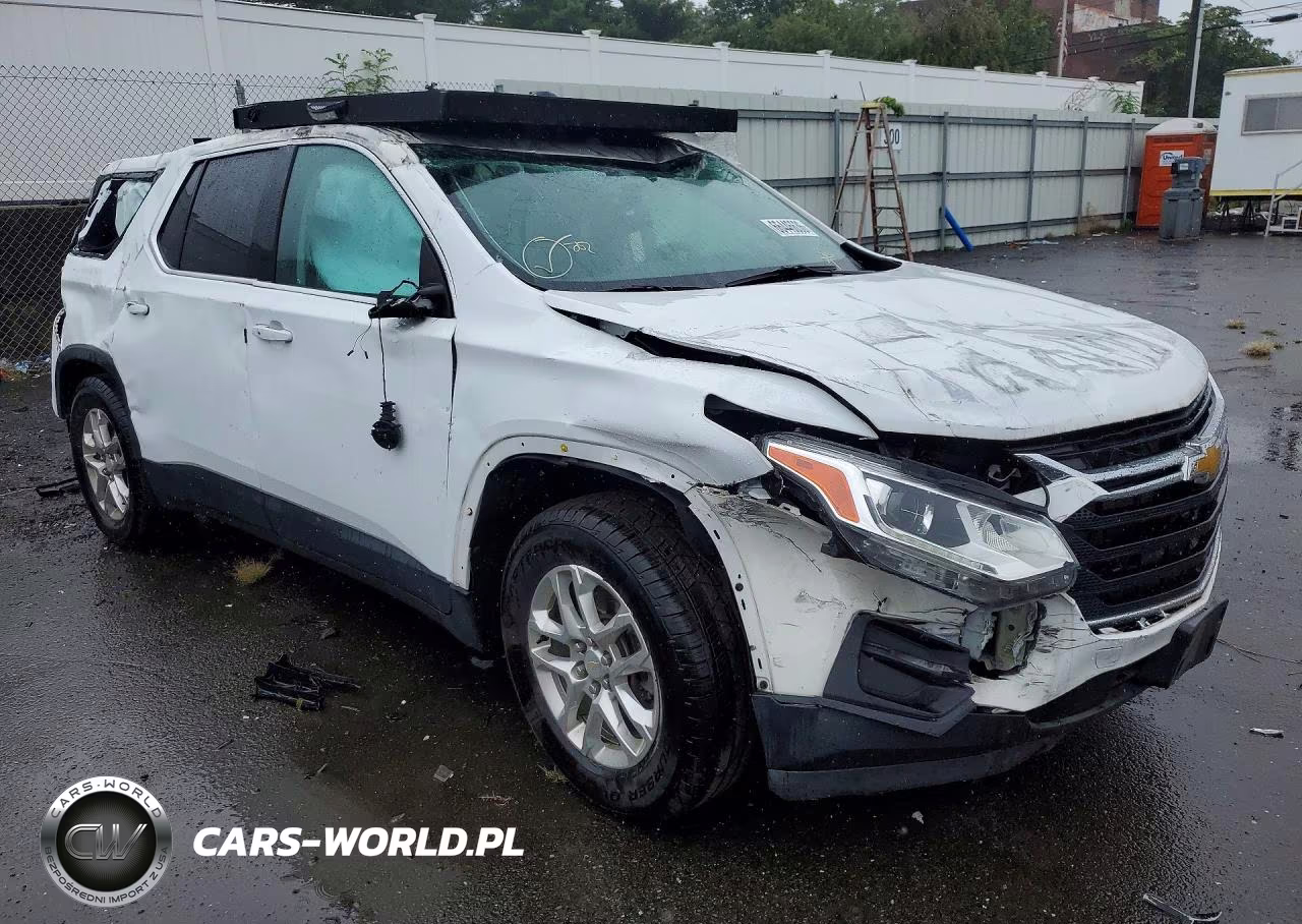 2021 Chevrolet Traverse Ls VIN:1GNEVFKWXMJ172636 - 4