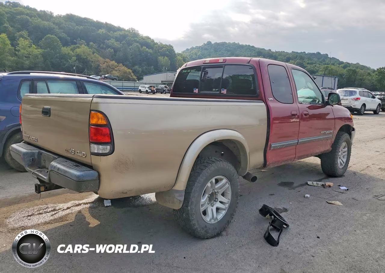 2002 Toyota Tundra Sr5 V8 VIN:5TBBT44182S283590 - 3