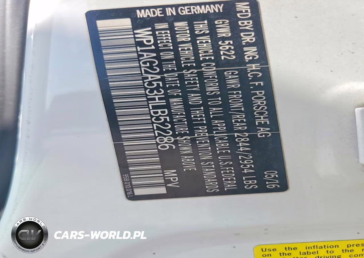 2017 Porsche Macan Gts VIN:WP1AG2A53HLB52286 - 13