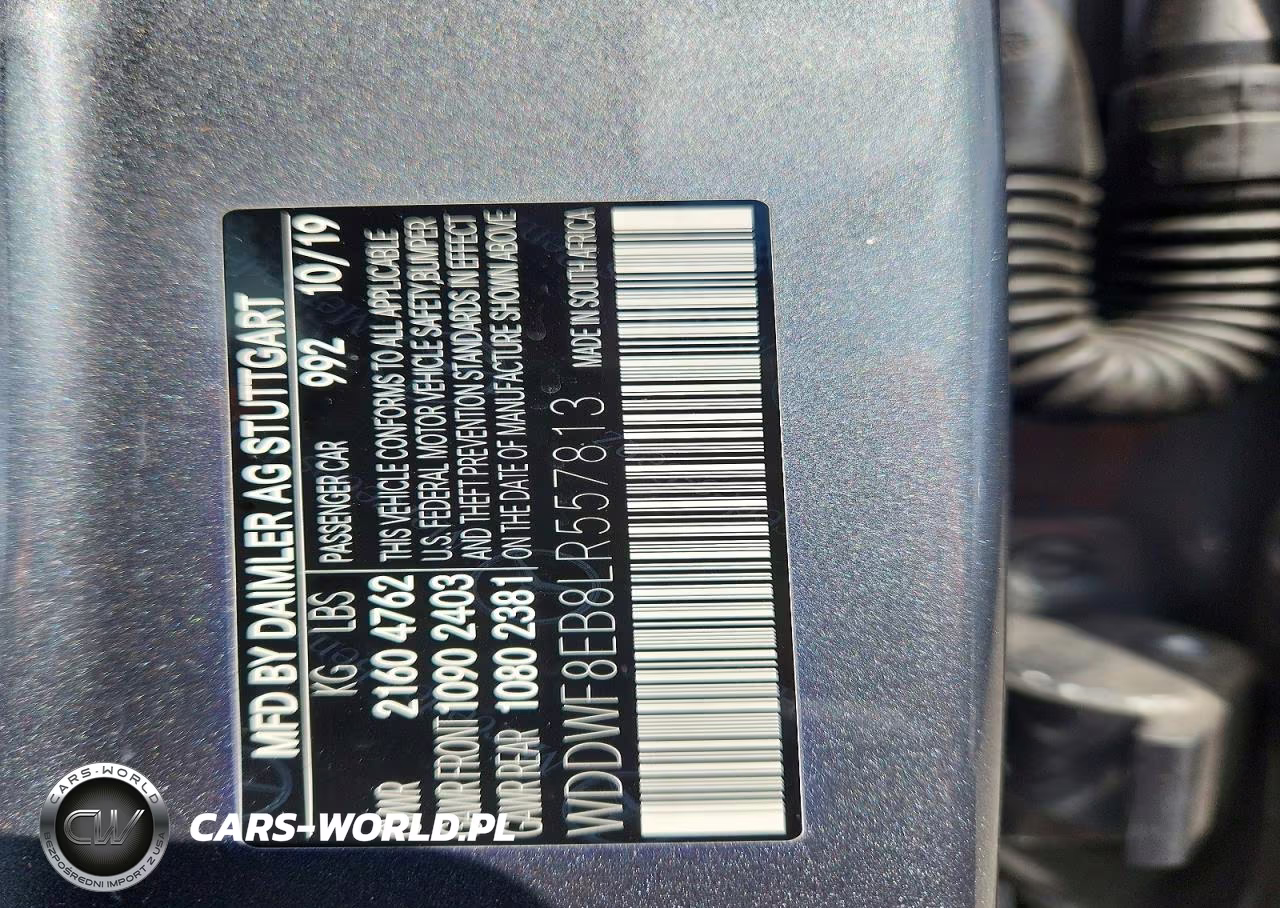 2020 Mercedes-Benz C 300 4Matic VIN:WDDWF8EB8LR557813 - 12