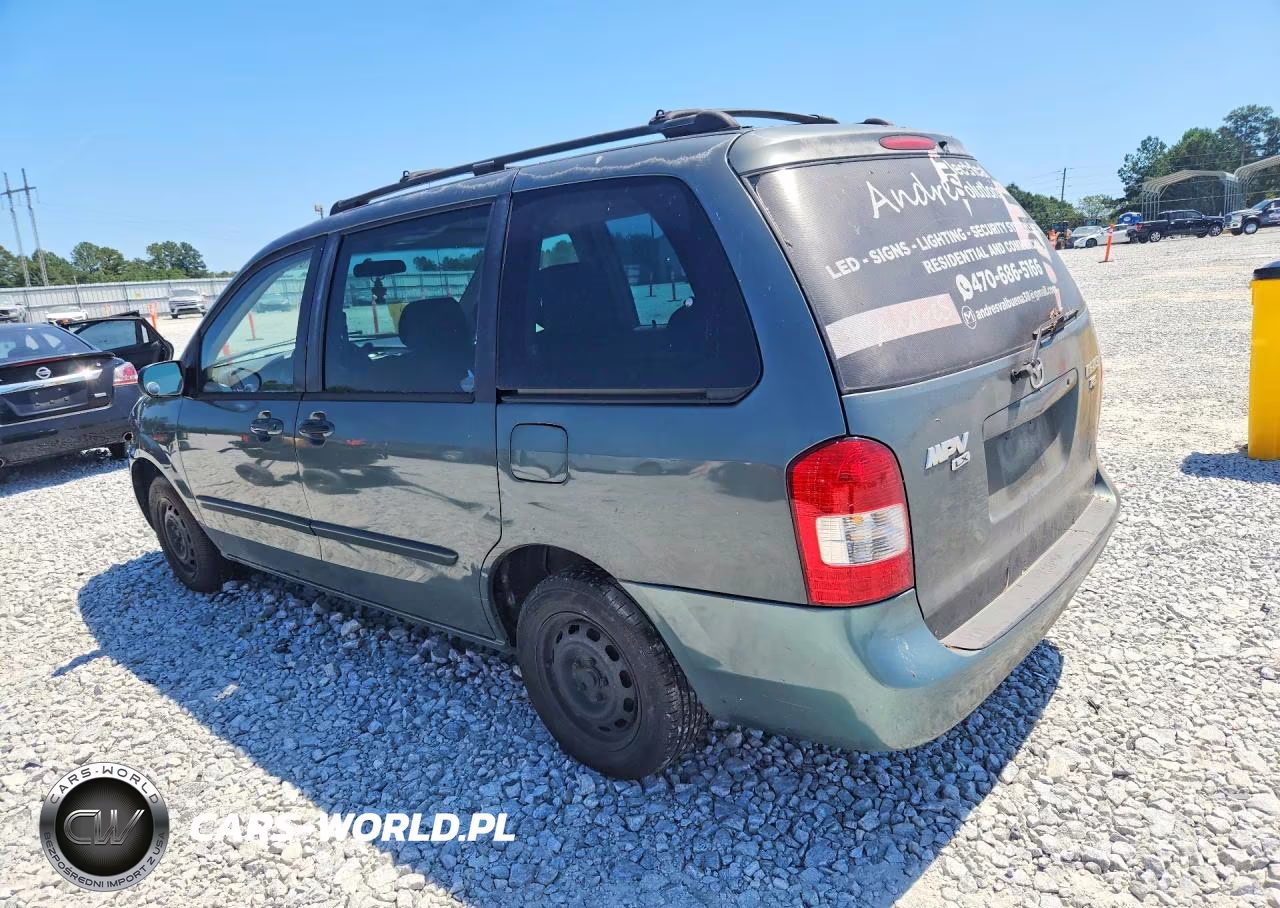 2000 Mazda Mpv Wagon VIN:JM3LW28G6Y0157690 - 2