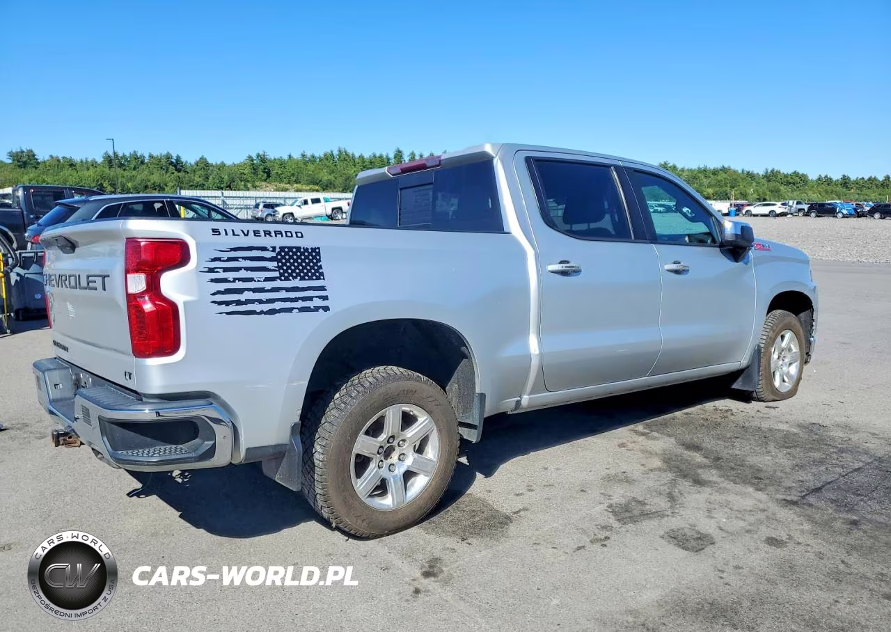 2019 Chevrolet Silverado K1500 Lt VIN:3GCUYDED9KG142584 - 3