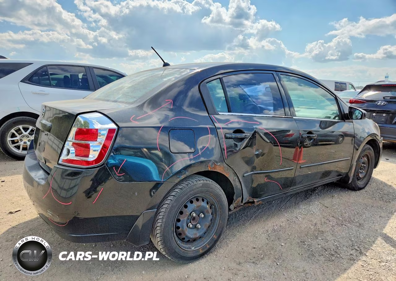 2008 Nissan Sentra 2.0 VIN:3N1AB61E08L607643 - 3