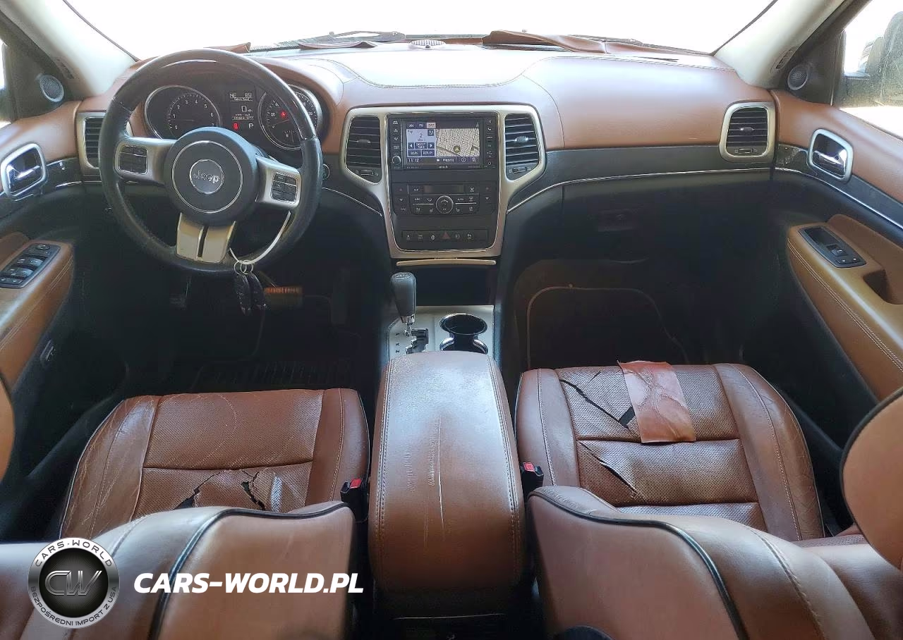 2012 Jeep Grand Cherokee Overland VIN:1C4RJFCT0CC269759 - 8