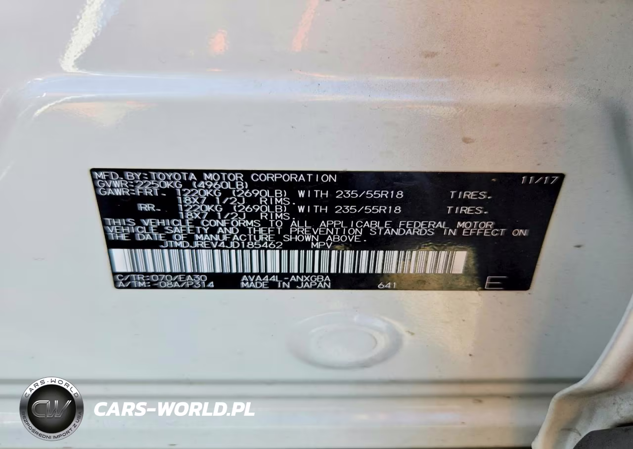 2018 Toyota Rav4 Hv Limited VIN:JTMDJREV4JD185462 - 14