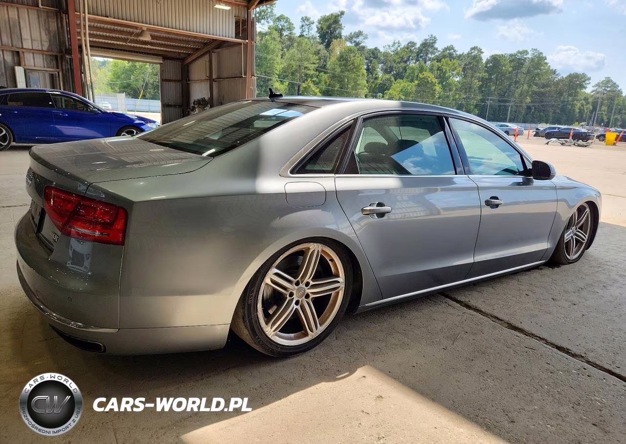 2013 Audi A8 L Quattro VIN:WAUR2AFD7DN014839 - 3