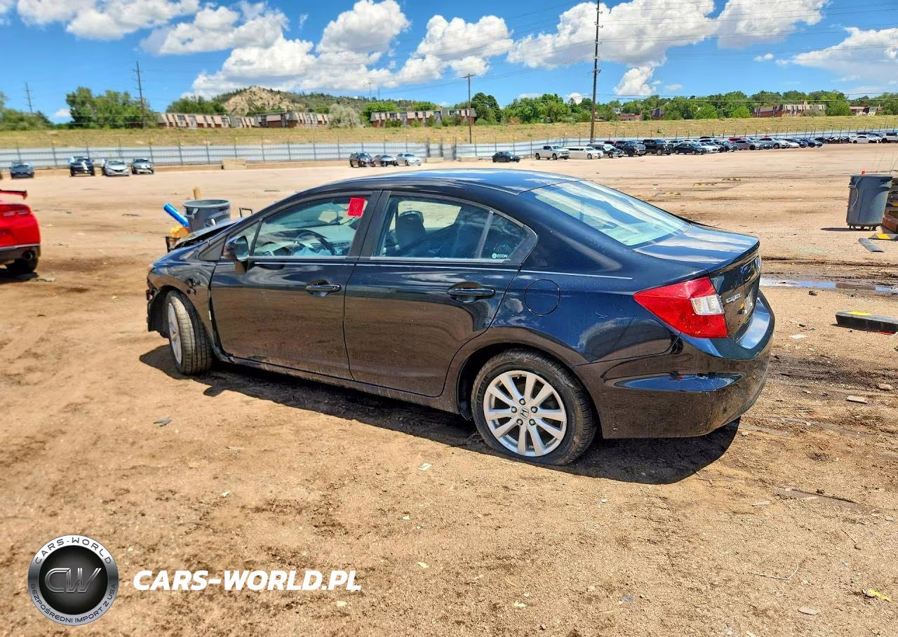 2012 Honda Civic Ex VIN:19XFB2F88CE347603 - 2