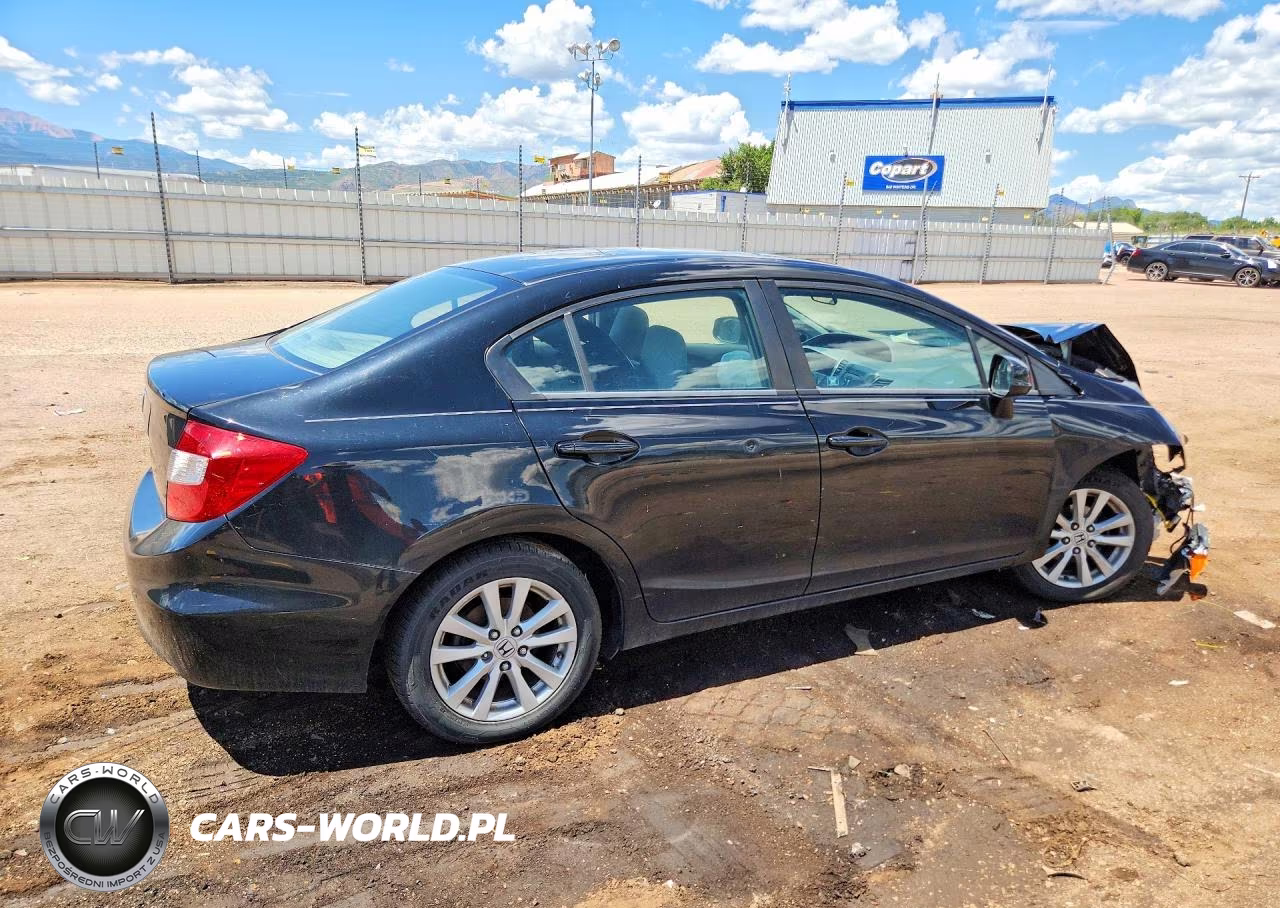 2012 Honda Civic Ex VIN:19XFB2F88CE347603 - 3