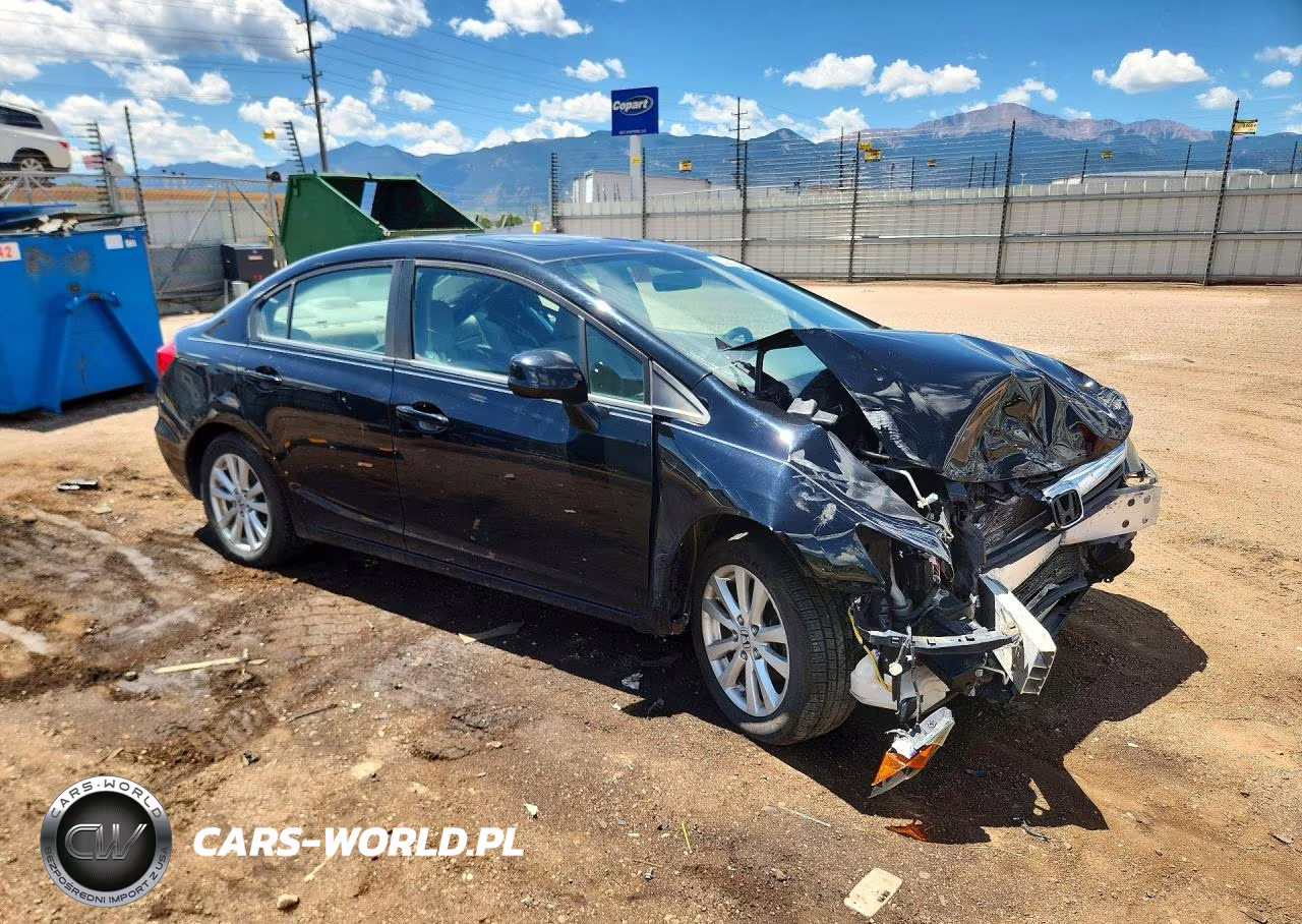 2012 Honda Civic Ex VIN:19XFB2F88CE347603 - 4