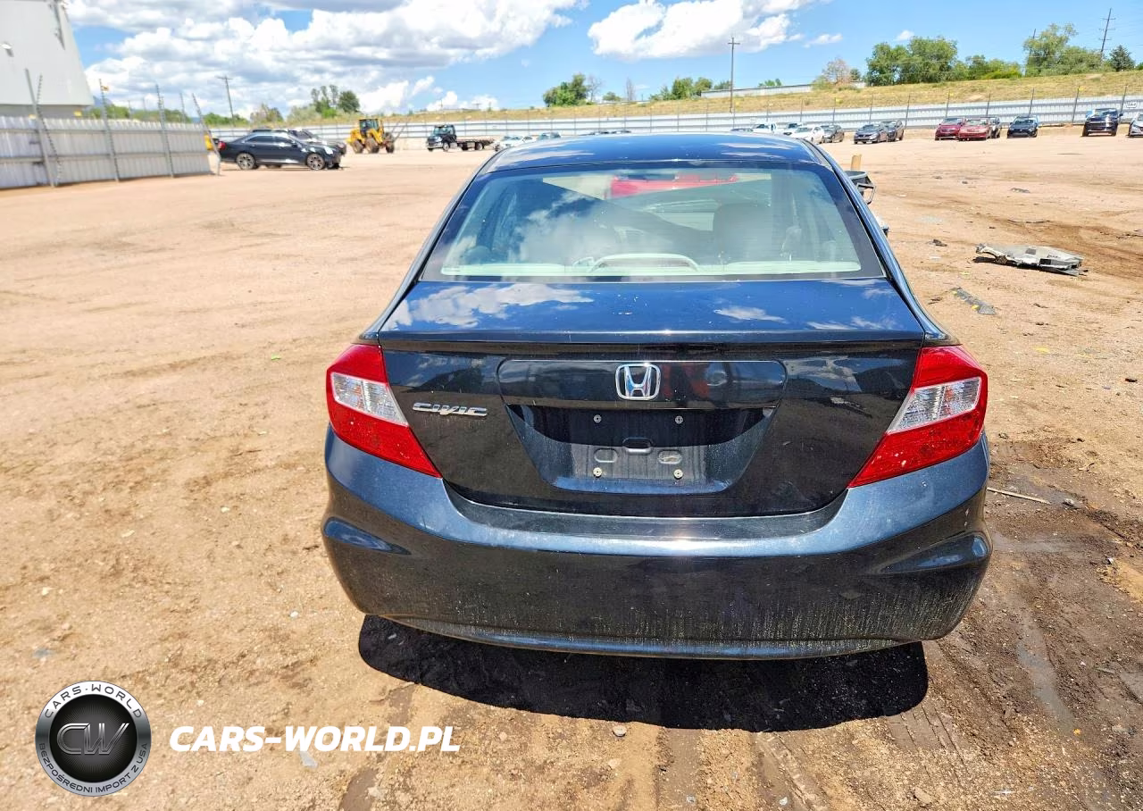 2012 Honda Civic Ex VIN:19XFB2F88CE347603 - 6