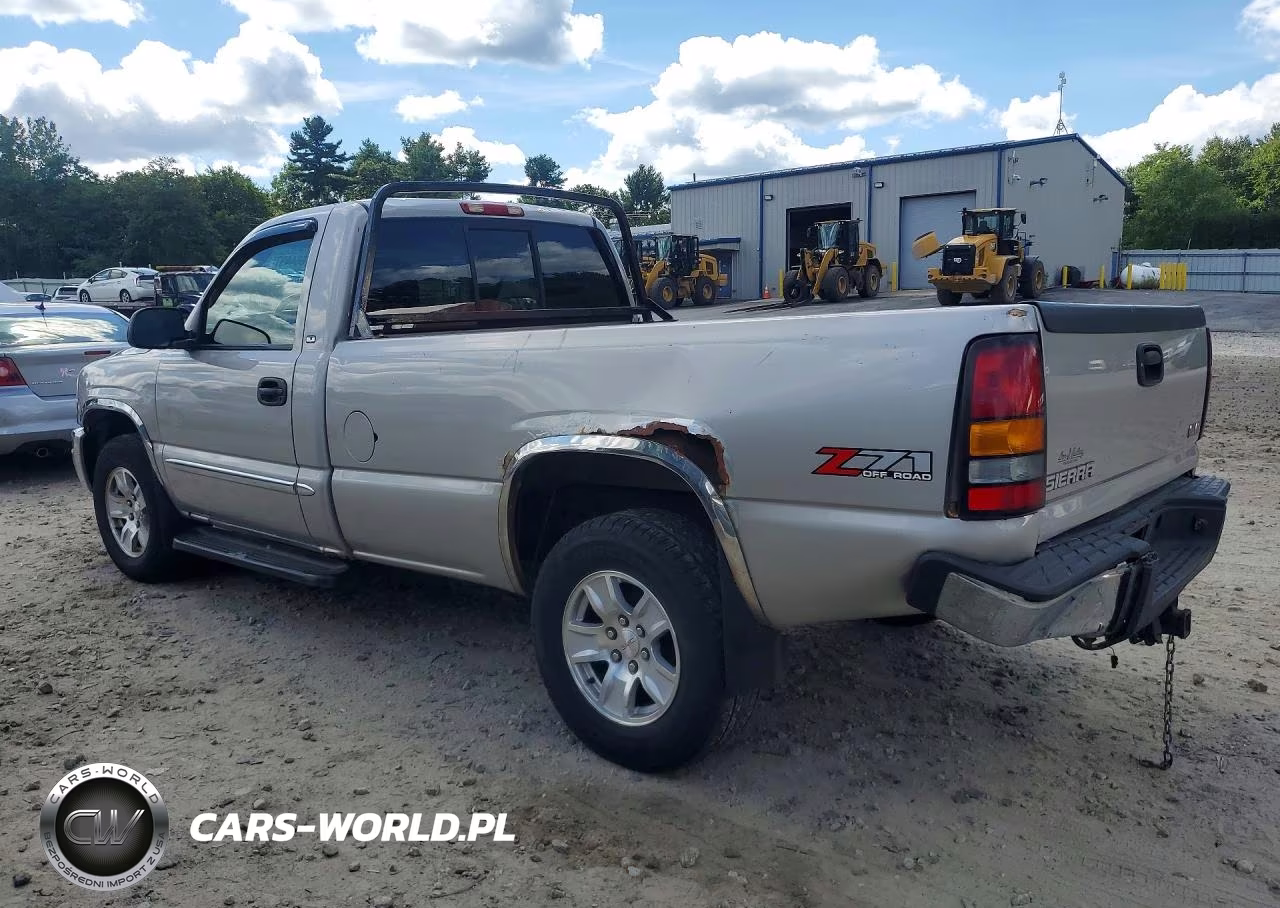 2005 GMC New Sierra K1500 VIN:1GTEK14T05Z104971 - 2