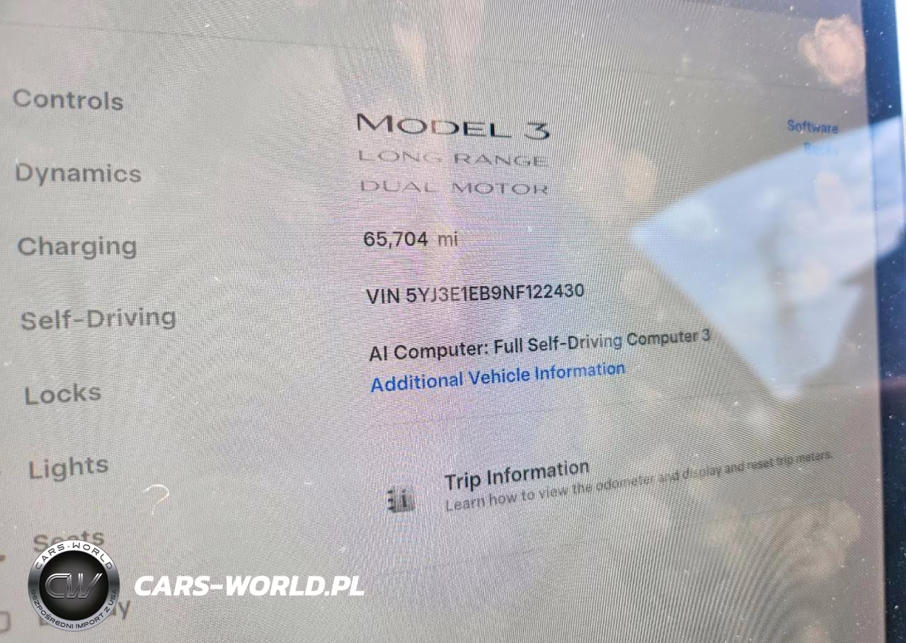 2022 Tesla Model 3 VIN:5YJ3E1EB9NF122430 - 9