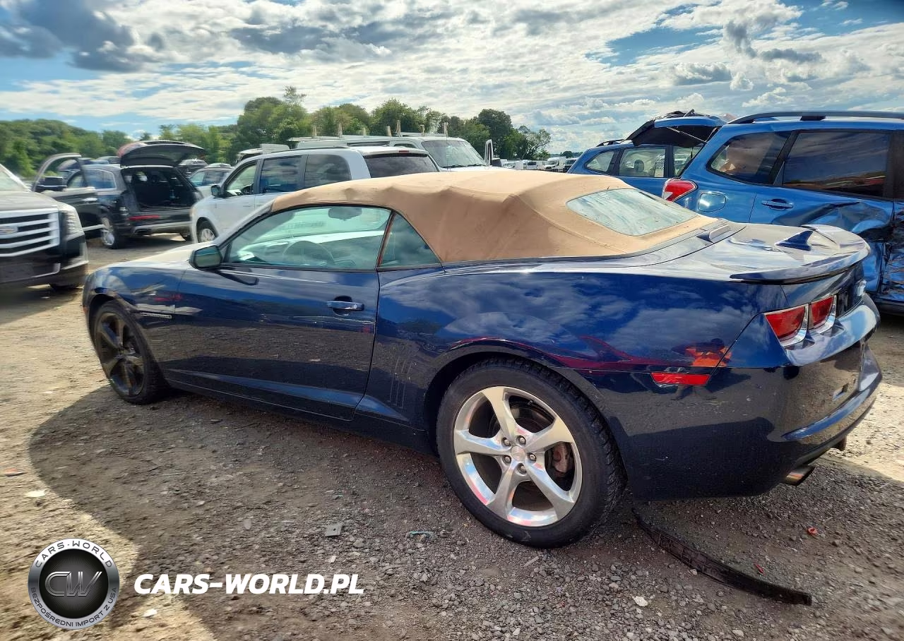 2011 Chevrolet Camaro Lt VIN:2G1FB3DD3B9163634 - 2
