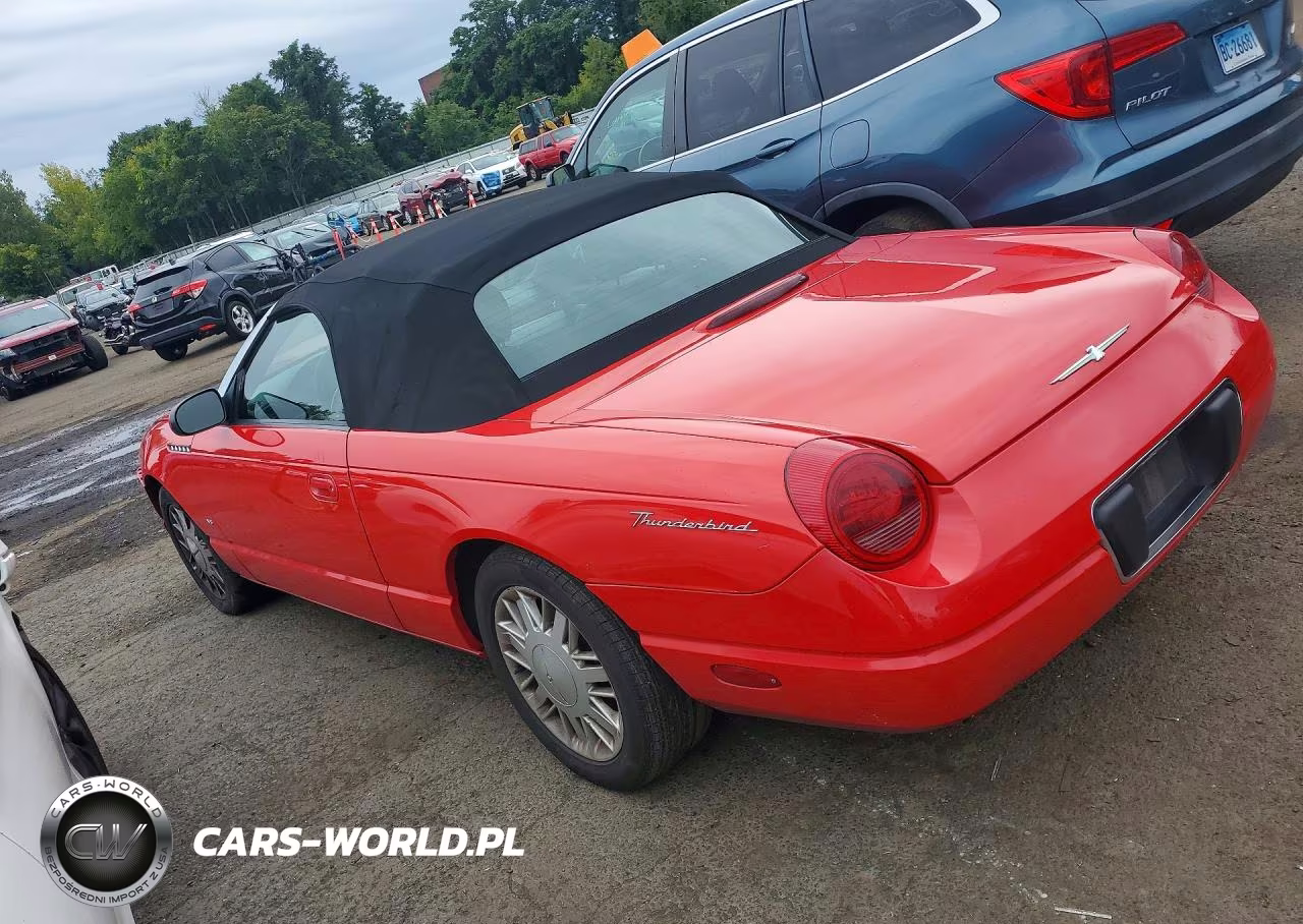 2003 Ford Thunderbird VIN:1FAHP60A73Y111151 - 2