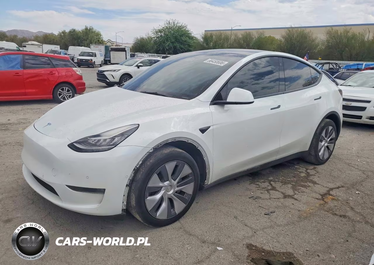 2022 Tesla Model Y VIN:7SAYGDEE1NA012001 - 1
