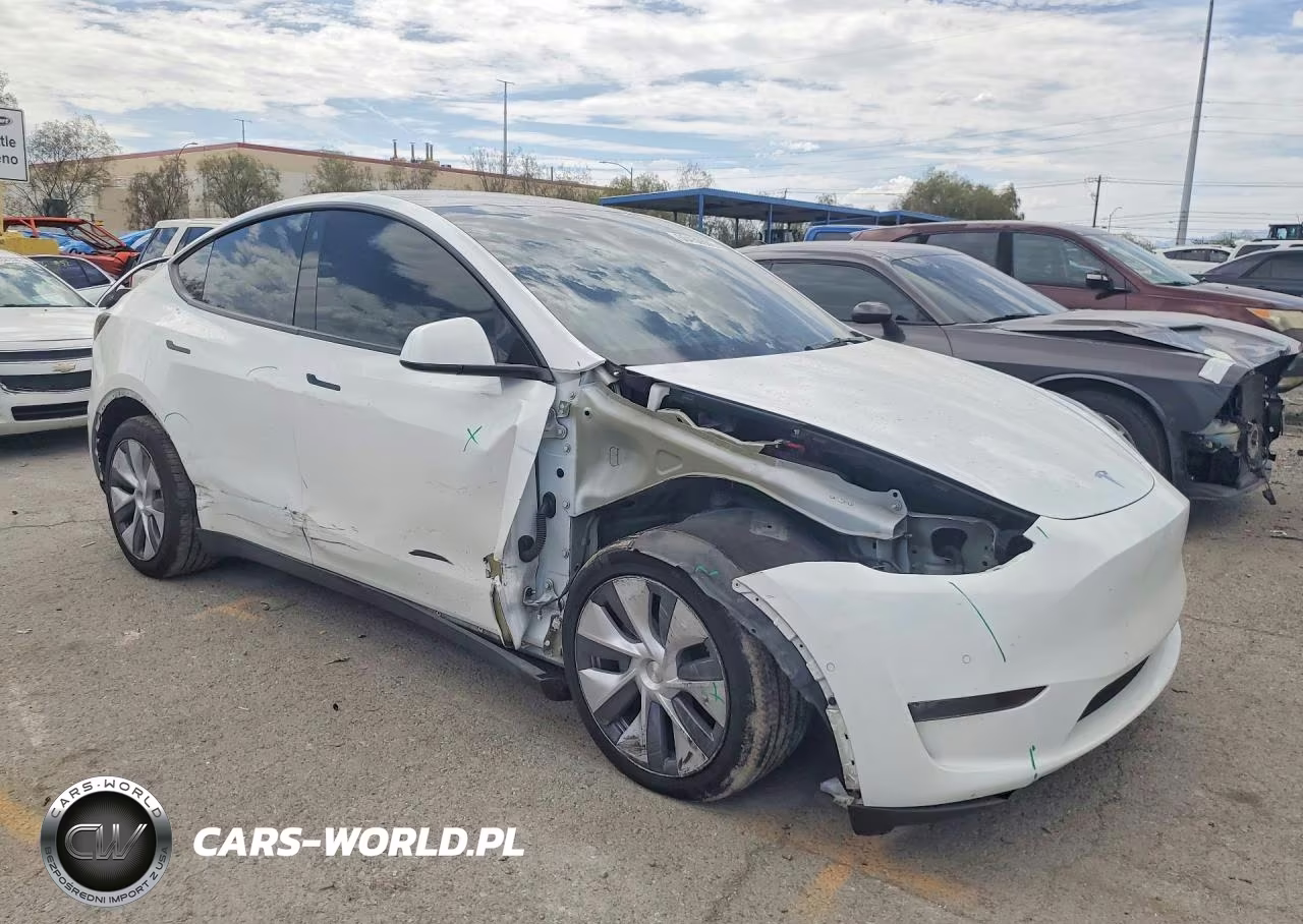 2022 Tesla Model Y VIN:7SAYGDEE1NA012001 - 4