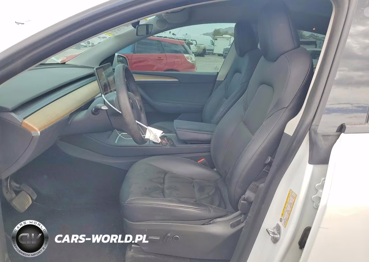 2022 Tesla Model Y VIN:7SAYGDEE1NA012001 - 7