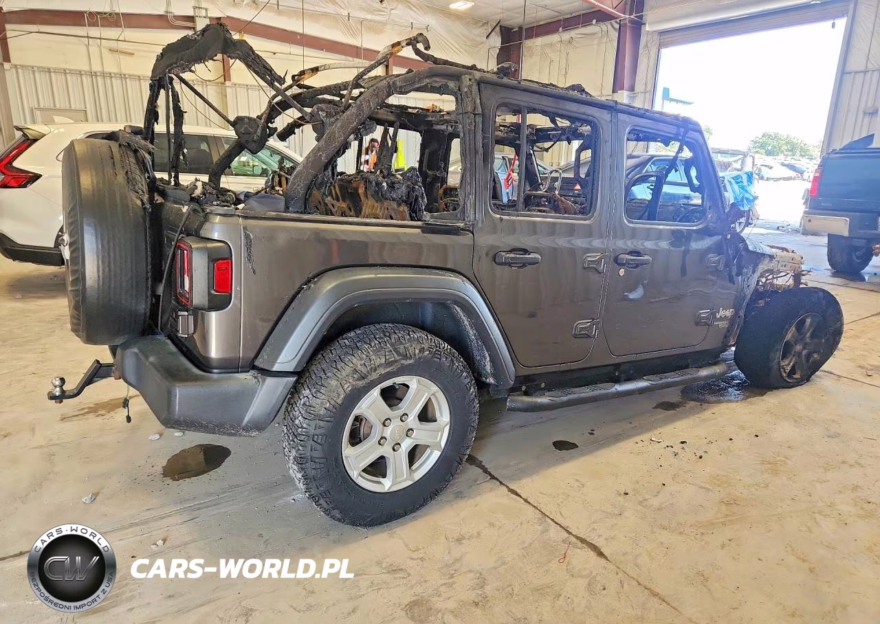 2019 Jeep Wrangler Unlimited Sport VIN:1C4HJXDN2KW563842 - 3