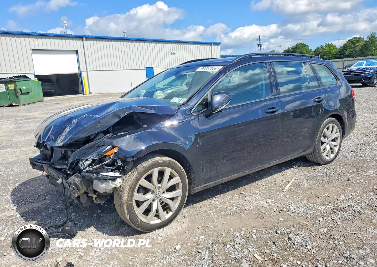 2019 Volkswagen Golf Sportwagen S VIN:3VWY57AU4KM511982 - 1