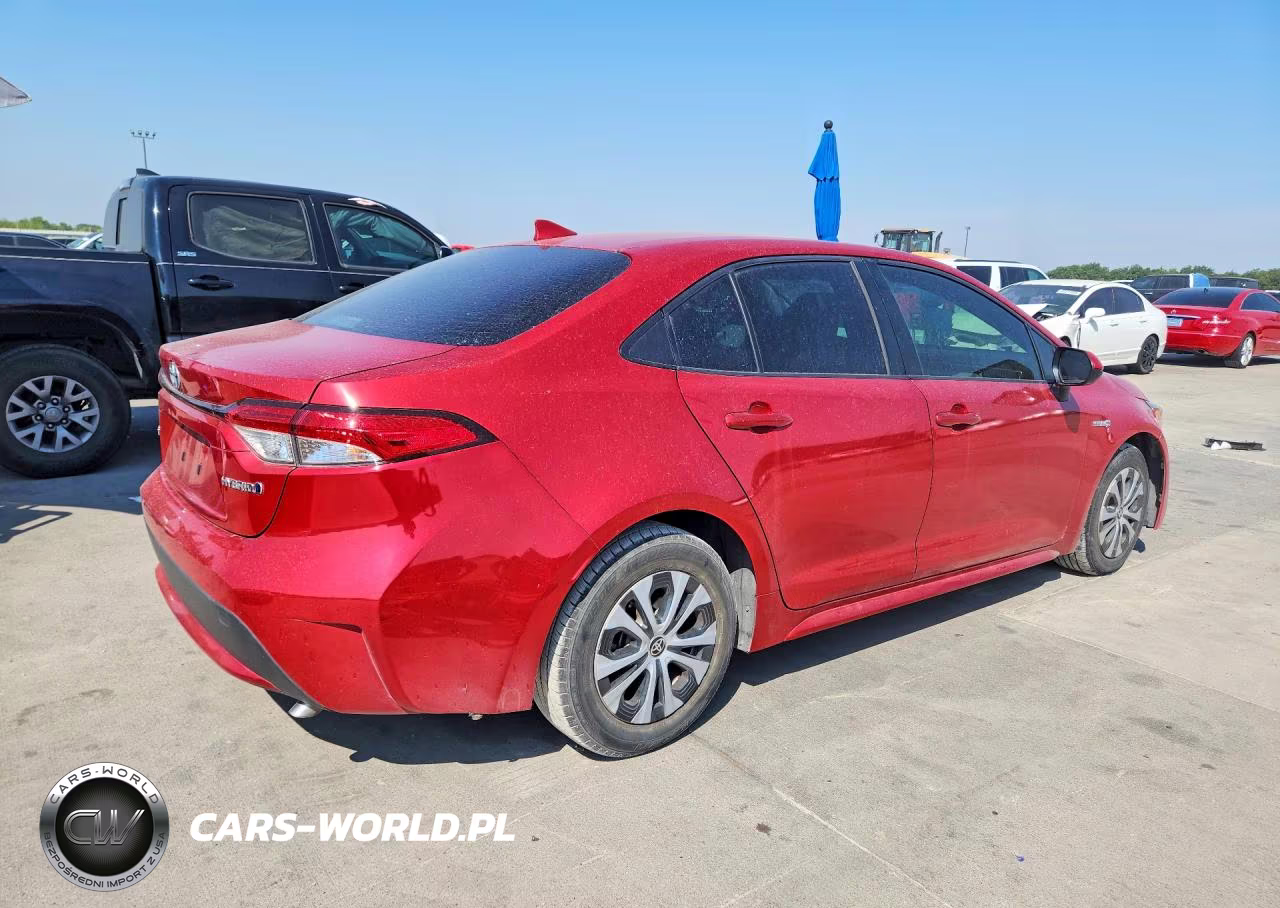 2020 Toyota Corolla Hybrid Le VIN:JTDEBRBE9LJ028021 - 3