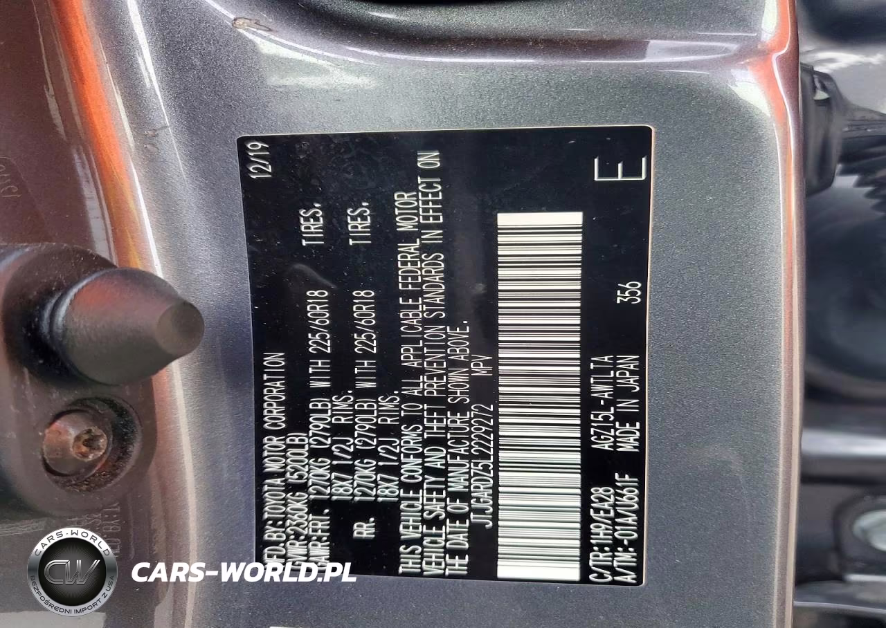 2020 Lexus Nx 300 VIN:JTJGARDZ5L2229272 - 13