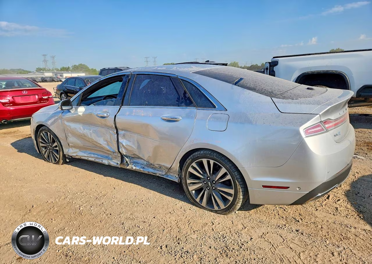 2017 Lincoln Mkz Select VIN:3LN6L5DC8HR612733 - 2