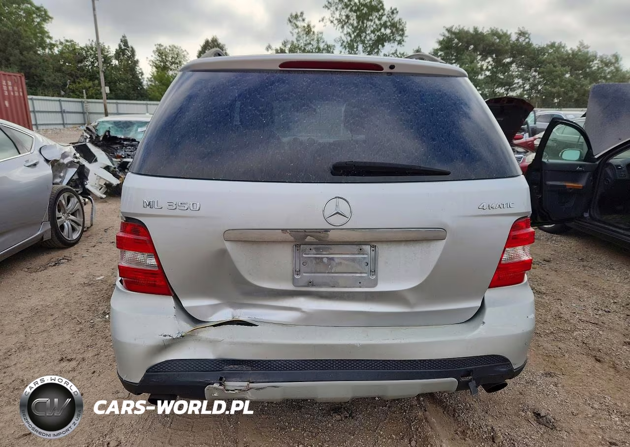 2007 Mercedes-Benz Ml 350 VIN:4JGBB86E07A259494 - 6