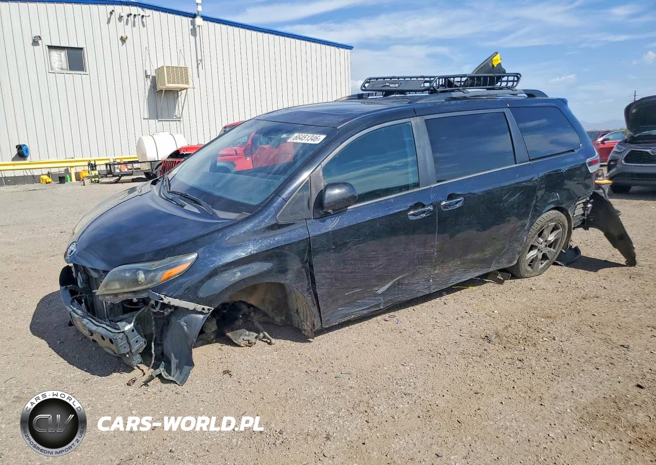 2017 Toyota Sienna Se VIN:5TDXZ3DC8HS821303 - 1