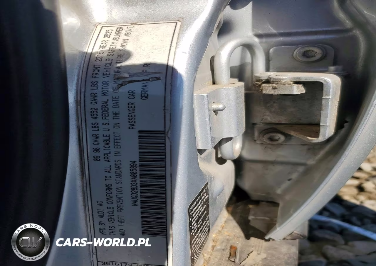 1999 Audi A4 2.8 Avant Quattro VIN:WAUGD28D3XA005894 - 12