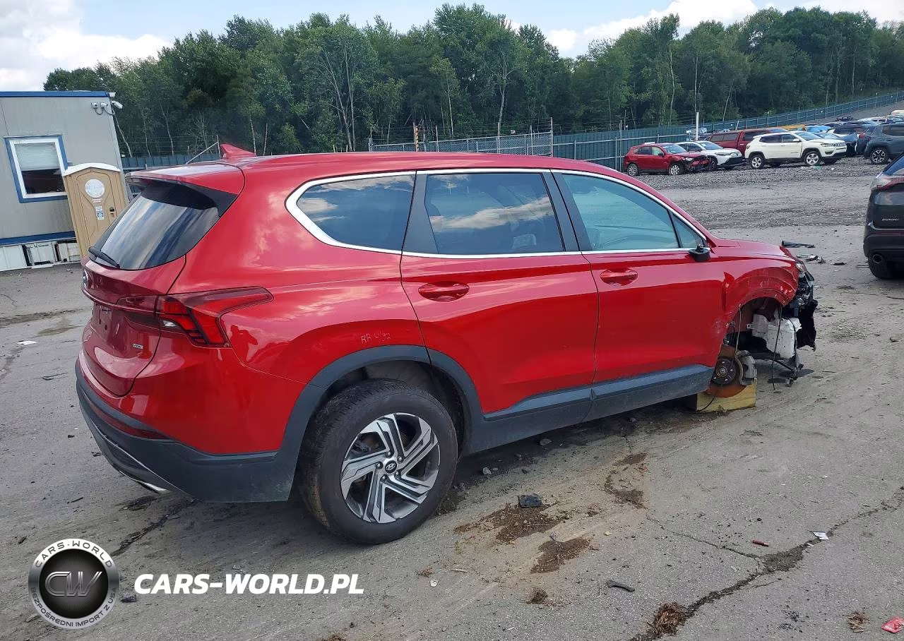 2021 Hyundai Santa Fe Se VIN:5NMS1DAJ8MH356075 - 3