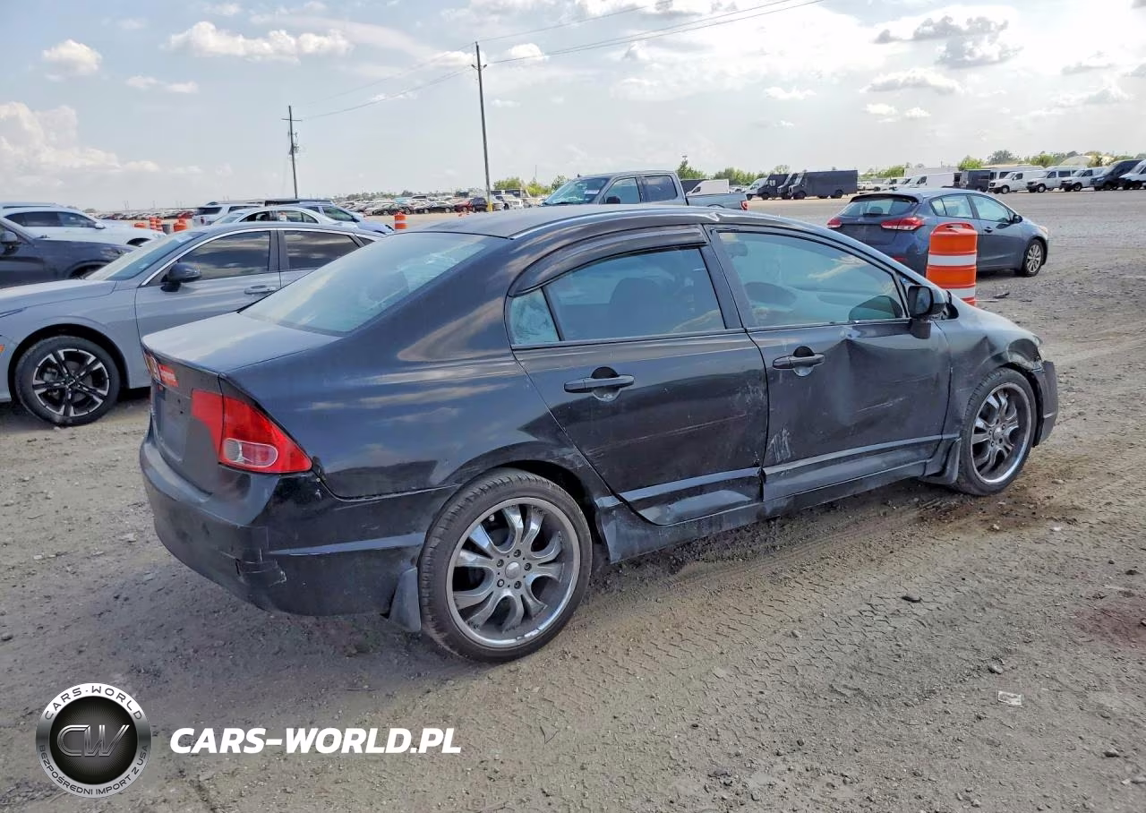 2007 Honda Civic Lx VIN:1HGFA16537L071283 - 3