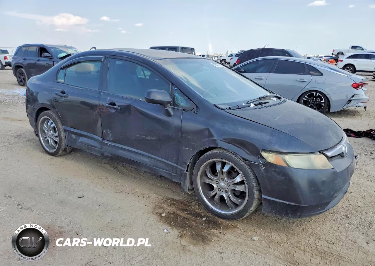 2007 Honda Civic Lx VIN:1HGFA16537L071283 - 4