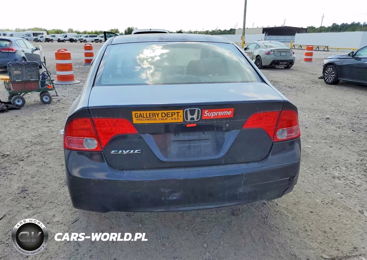 2007 Honda Civic Lx VIN:1HGFA16537L071283 - 6