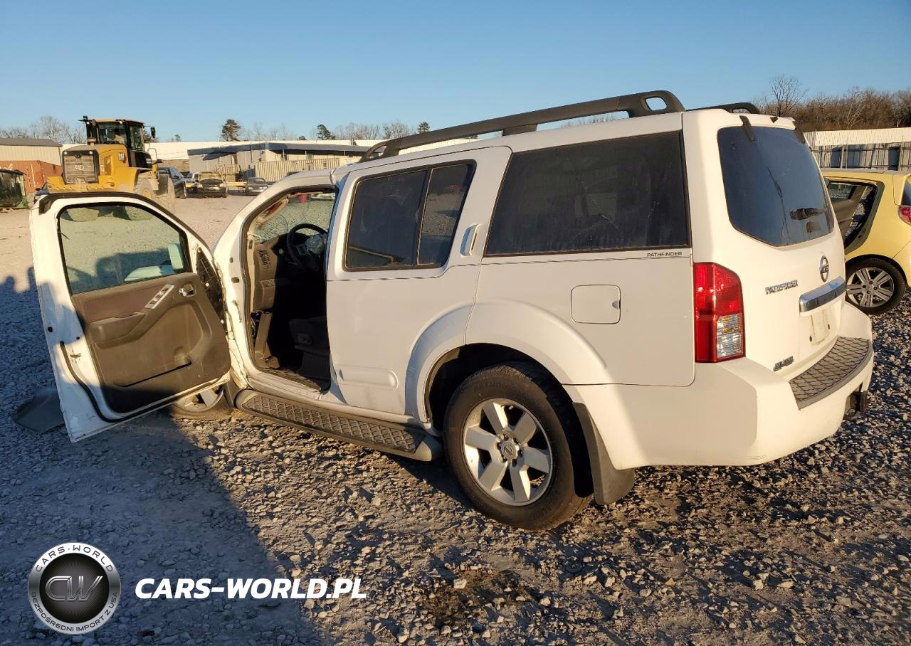 2009 Niss Pathfinder S VIN:5N1AR18U09C613010 - 2