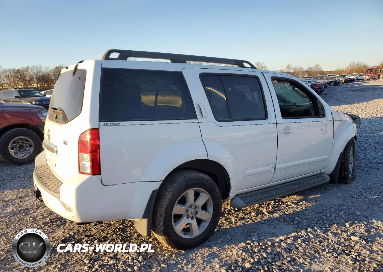 2009 Niss Pathfinder S VIN:5N1AR18U09C613010 - 3