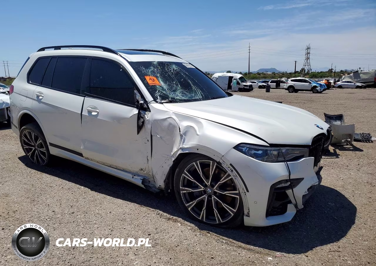 2022 BMW X7 M50I VIN:5UXCX6C07N9K19627 - 4