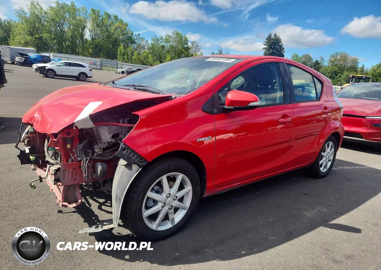 2012 Toyota Prius C Four VIN:JTDKDTB31C1017832 - 1