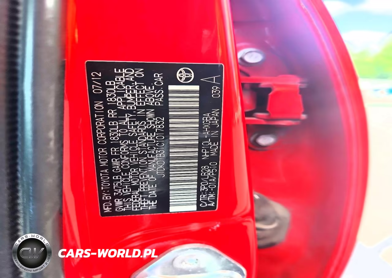 2012 Toyota Prius C Four VIN:JTDKDTB31C1017832 - 13