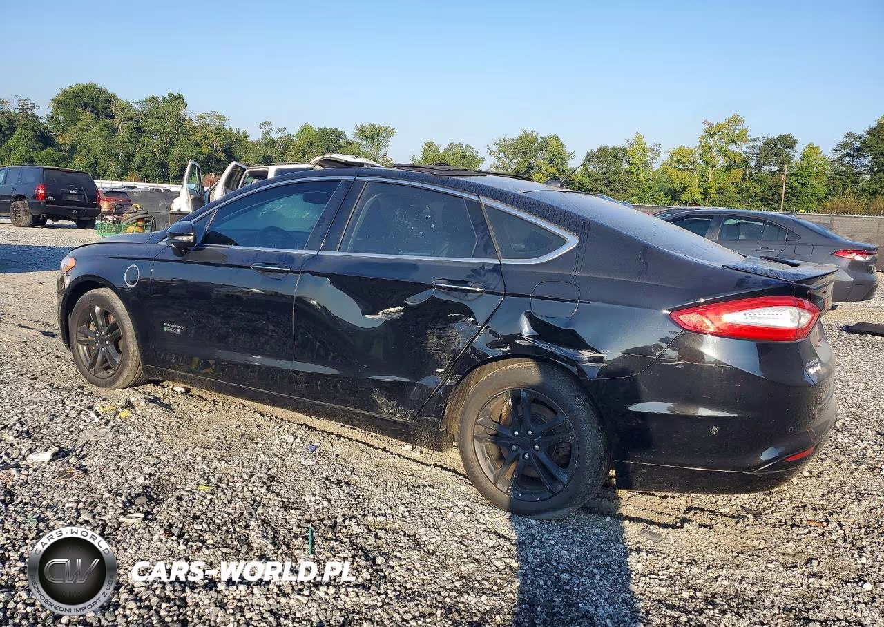 2016 Ford Fusion Titanium Phev VIN:3FA6P0SU1GR249252 - 2