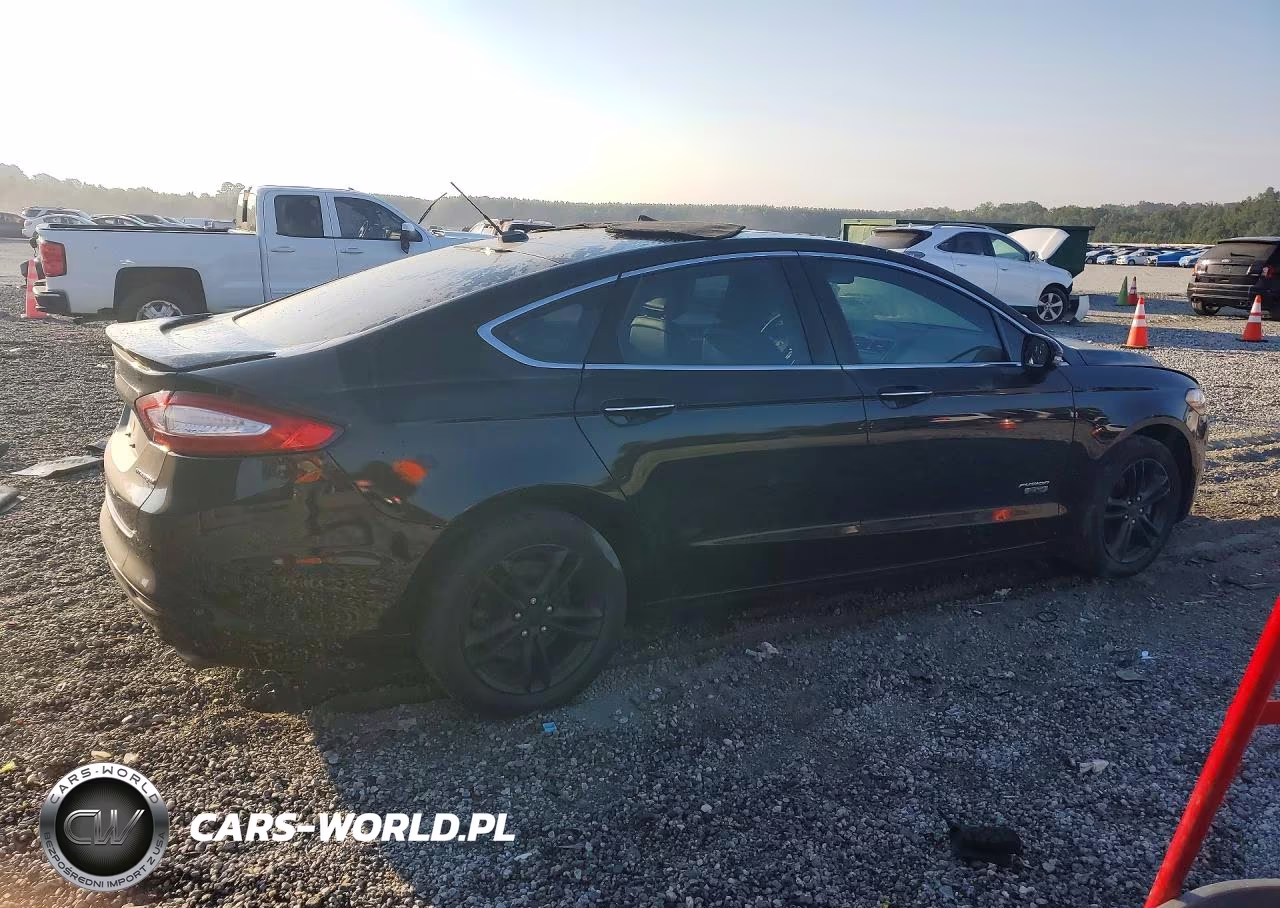2016 Ford Fusion Titanium Phev VIN:3FA6P0SU1GR249252 - 3