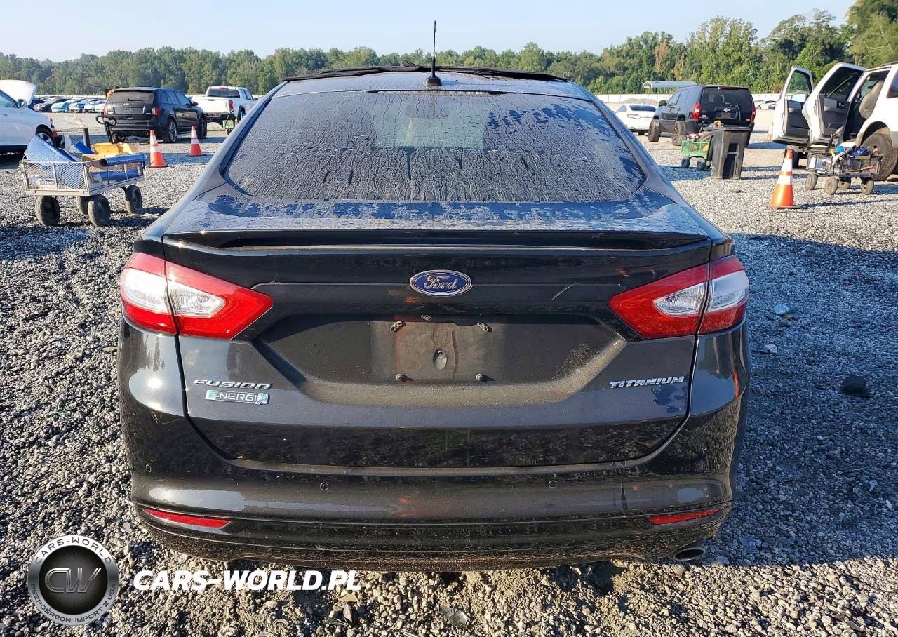2016 Ford Fusion Titanium Phev VIN:3FA6P0SU1GR249252 - 6