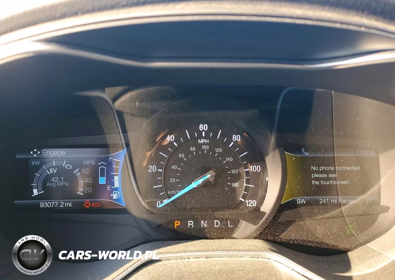 2016 Ford Fusion Titanium Phev VIN:3FA6P0SU1GR249252 - 9