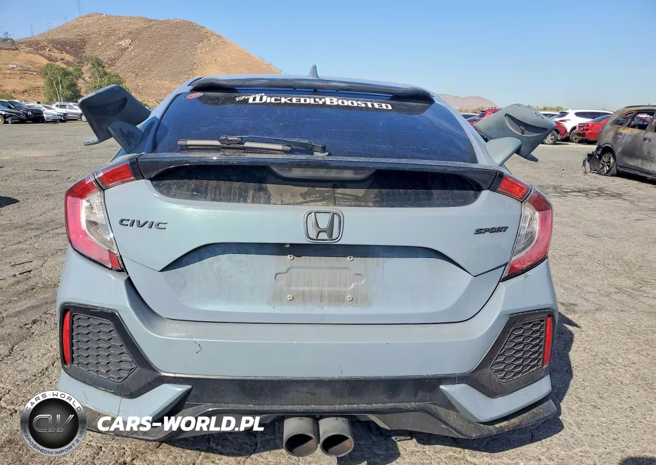 2018 Honda Civic Sport VIN:SHHFK7G47JU206696 - 6