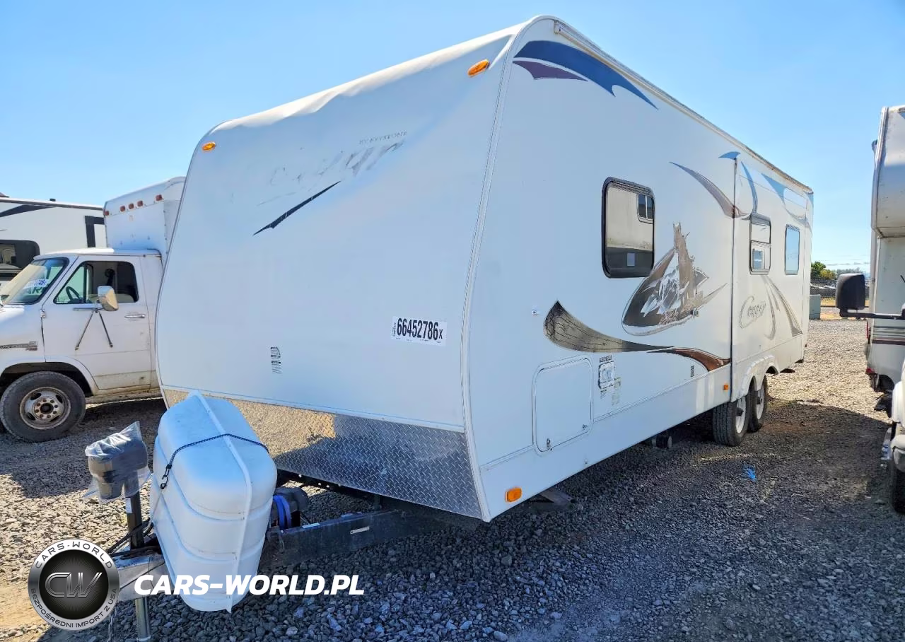 2010 Keystone Cougar Camper VIN:4YDT27R21AC504428 - 2