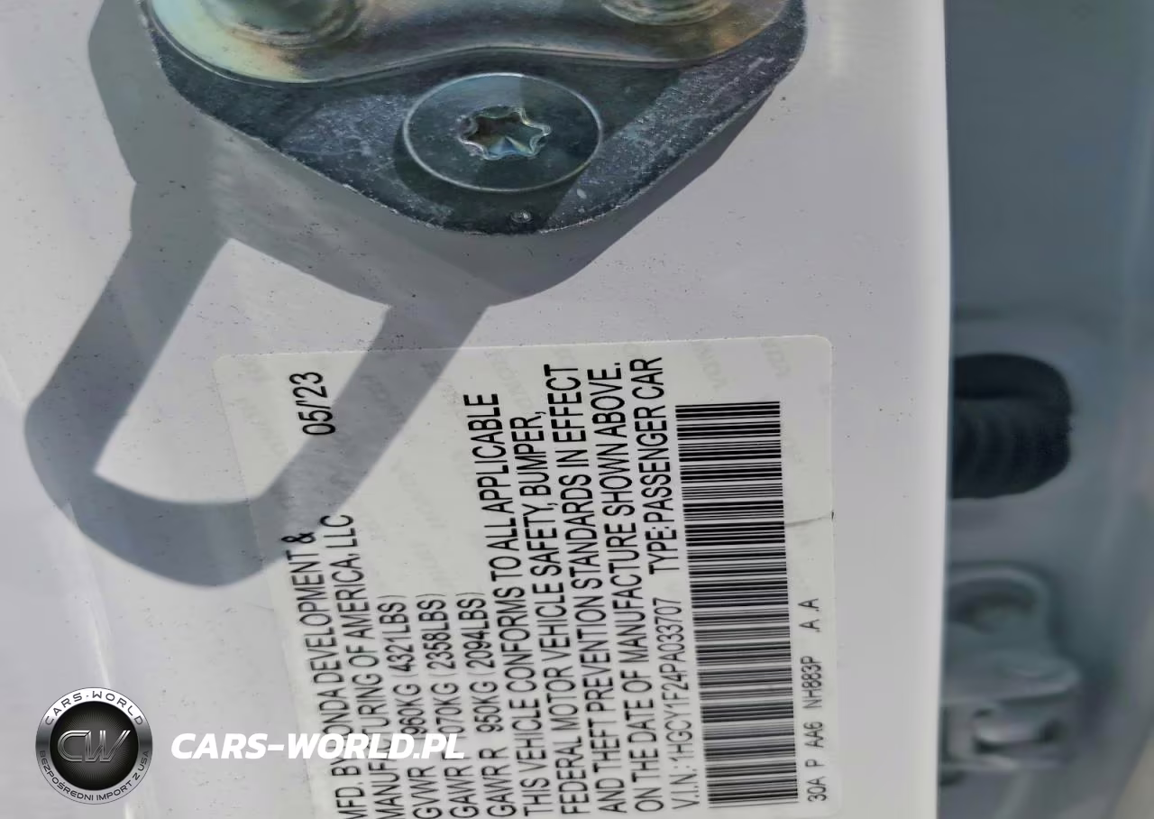 2023 Honda Accord Lx VIN:1HGCY1F24PA033707 - 13