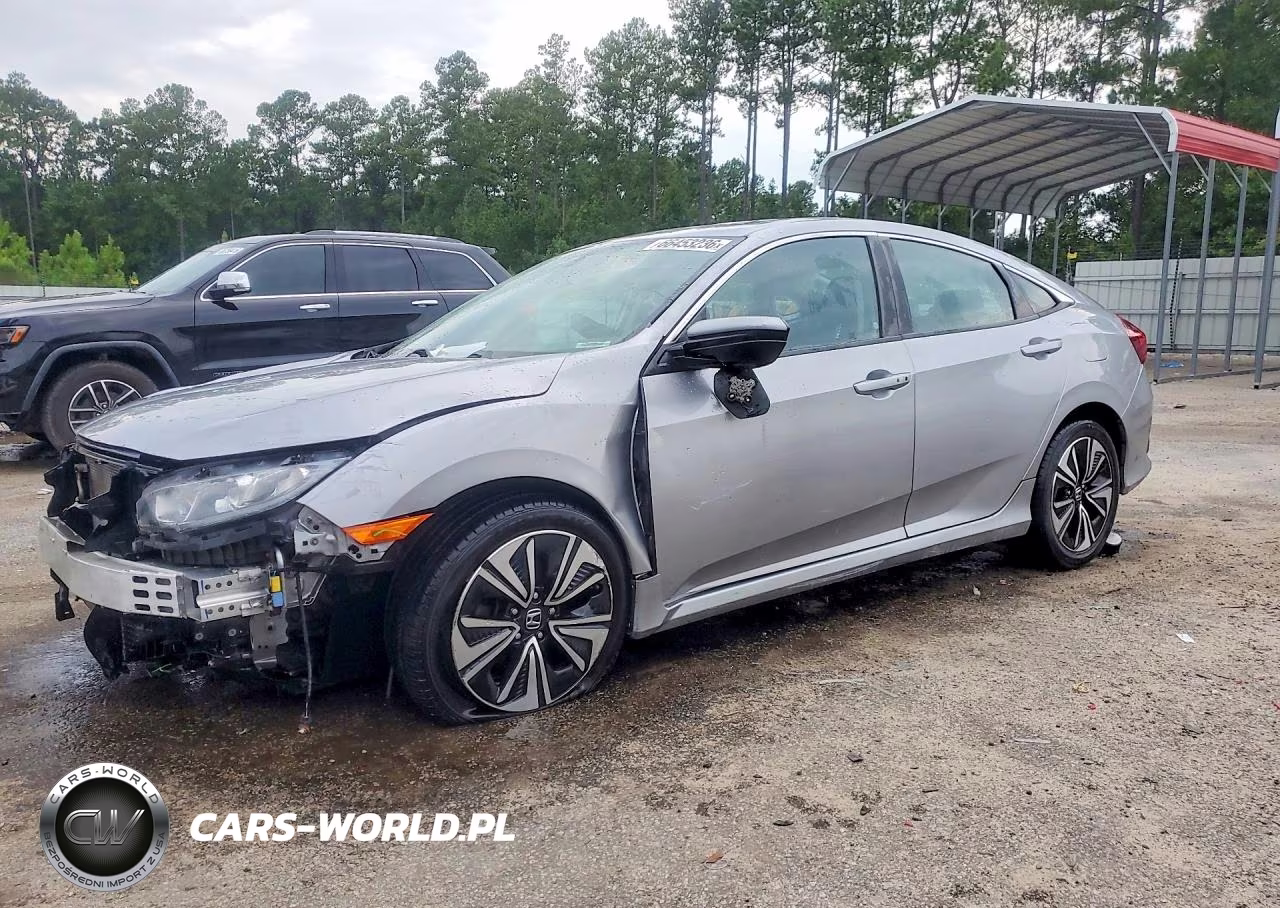 2017 Honda Civic Exl VIN:19XFC1F79HE014557 - 1