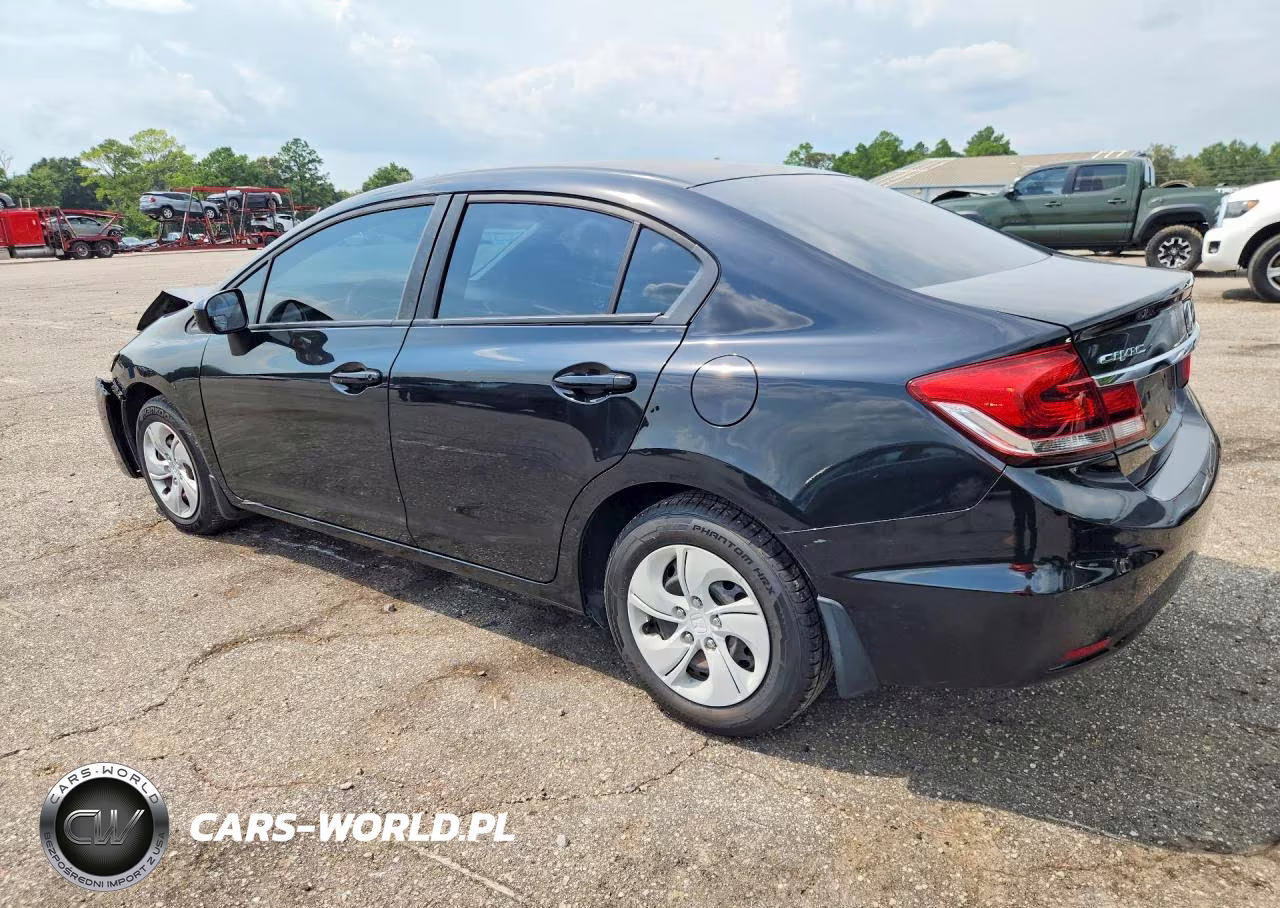 2014 Honda Civic Lx VIN:2HGFB2F55EH517575 - 2